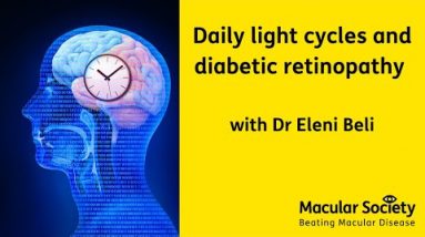 Daily light cycles and diabetic retinopathy