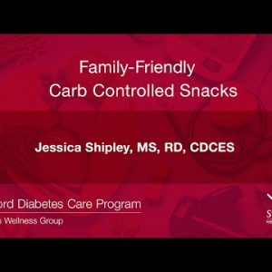 Registered Dietitian Jessica Shipley Shares Cool Carb Controlled Snacks