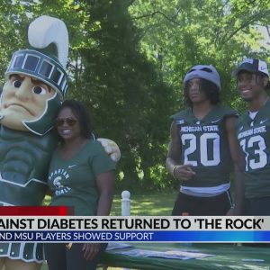 Fight Against Diabetes Returned to 'The Rock'